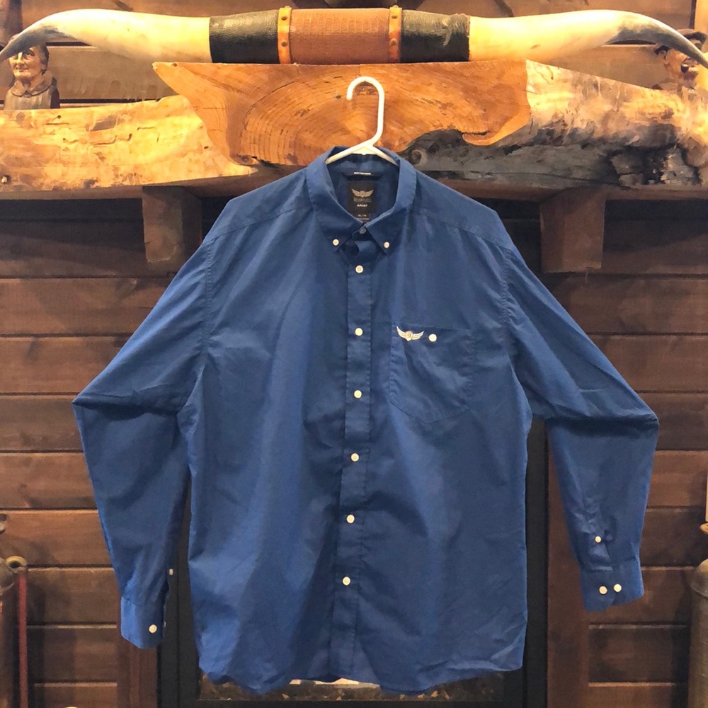 Ariat/Relentless button up team shirt